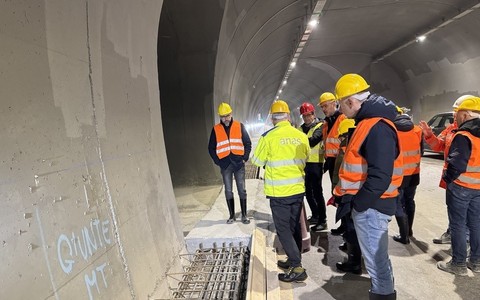 L'ultimo sopralluogo al cantiere