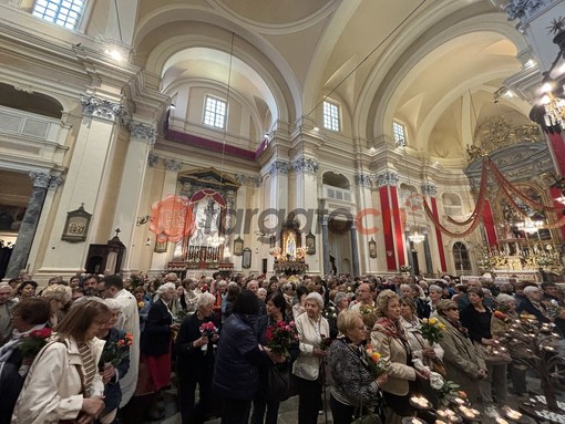 Un momento delle celebrazioni per Santa Rita (Immagine di repertorio)