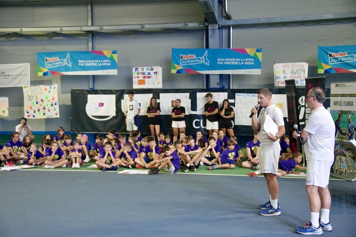 Tennis: Emilio Sanchez e due giorni speciali alla VTT di Lagnasco (FOTO)