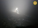 Un intervento notturno del Soccorso Alpino (archivio)