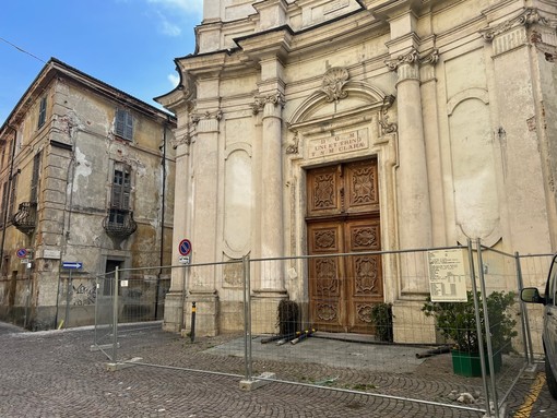 Lavori in Santa Chiara