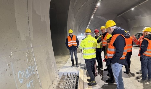 L'ultimo sopralluogo al cantiere