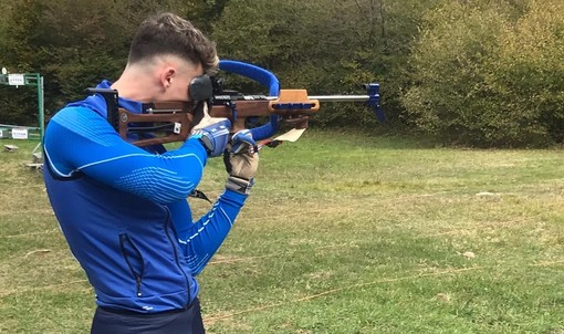 Biathlon: Stefano Canavese in Val Martello con la Nazionale Juniores e Giovani