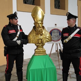 Il busto ritrovato nel 2012