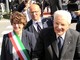 Roberta Robbione con il Presidente della Repubblica Sergio Mattarella
