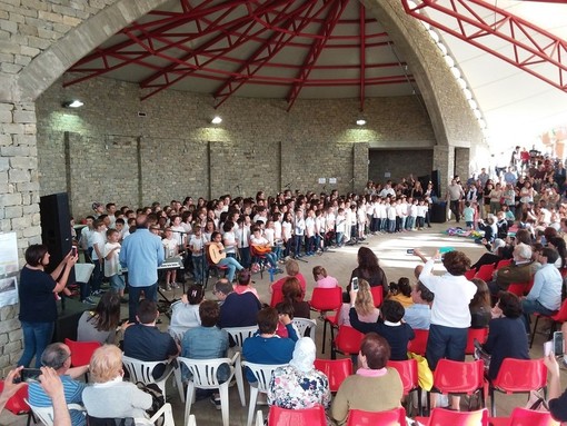 Il Teatro della Pietra di Bergolo, in un'immagine di repertorio