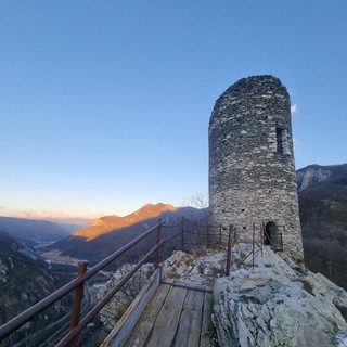 Importanti interventi a Garessio al sentiero che porta alla Torre dei Barchi