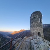 Importanti interventi a Garessio al sentiero che porta alla Torre dei Barchi