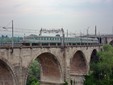 Il treno sul viadotto Soleri