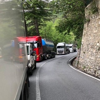 Tir fotografati questa mattina 21 gennaio