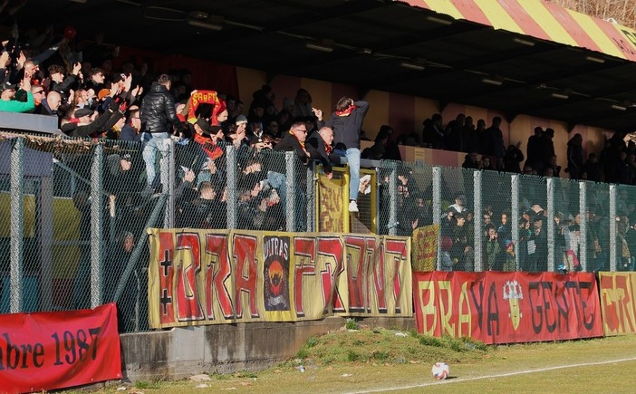 Tifosi braidesi al Bravi (foto a.lusso)