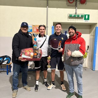 Tennis,  Lorenzo Bertola vince il torneo indoor natalizio a Ceva