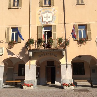 Il Municipio di Valdieri - immagine di repertorio