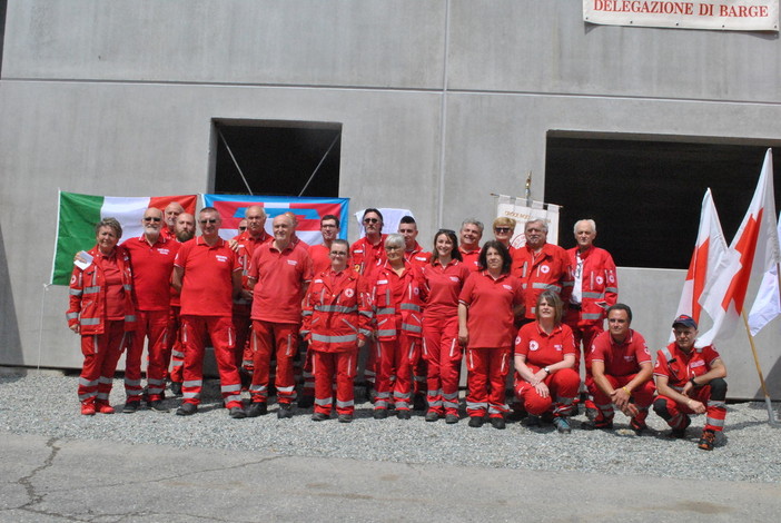 Barge, trent'anni d'attività per la Croce Rossa: si festeggia con messa e pranzo sociale