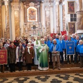 Emozioni a San Michele Mondovì per la visita pastorale del vescovo [FOTO]