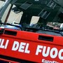 Distrutta dalle fiamme una casetta in legno nei pressi delle piste da sci a Roburent