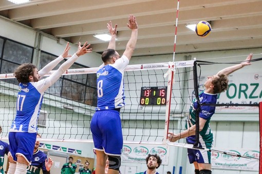 Volley maschile Serie C: il VBC Mondovì sbanca Busca e rimane a punteggio pieno