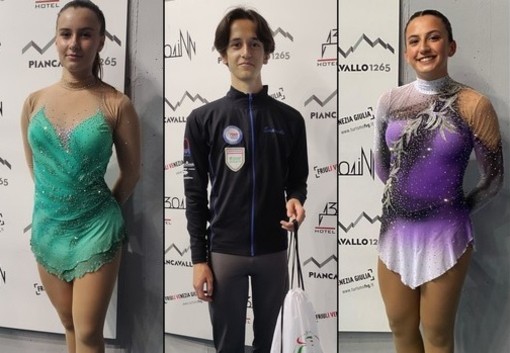 Victoria Alba Pattinaggio con tre atleti ai Campionati Italiani Fisr