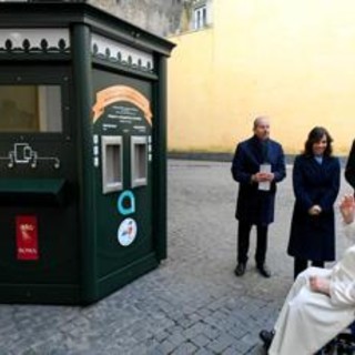 Giubileo, Papa Francesco benedice in Vaticano la Casa dell'Acqua di Acea