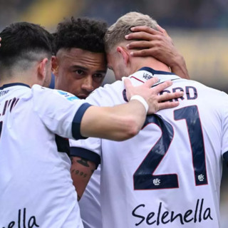 Bologna in modalità Europa, Verona battuto 2-1 al Bentegodi