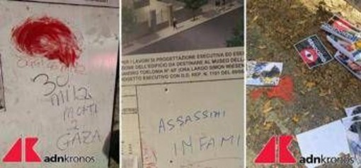 Roma, raid vandalici a cantiere museo Shoah: consegnato a polizia esposto residenti