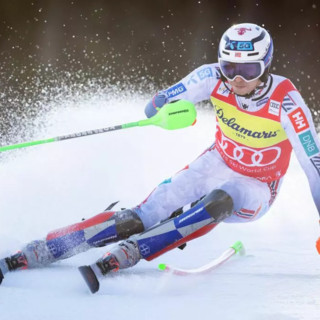 Kristoffersen vince lo Slalom di Kranjska Gora